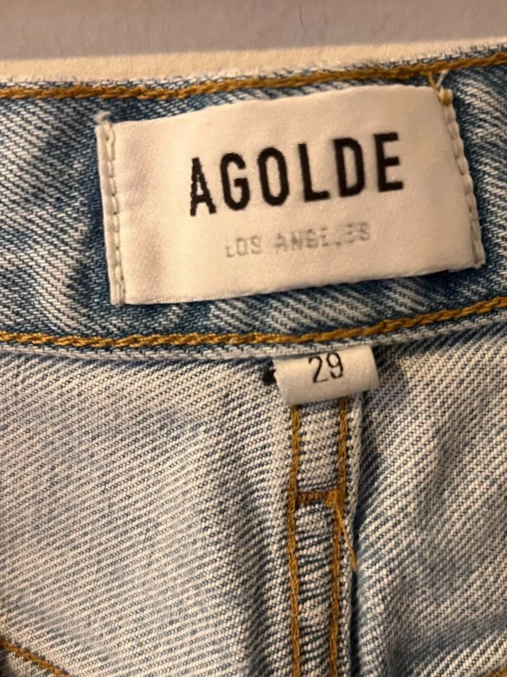 Agolde Straight Leg Jeans | Size 29